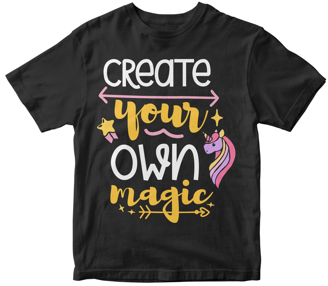 Create your own Magic -Unicorn T-shirt