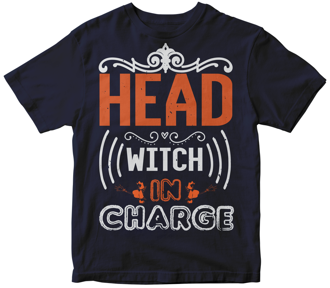 head witch in charge Halloween T-shirt