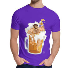 Load image into Gallery viewer, A Big Beer Bar Alcohol Drink Printed T-shirt
